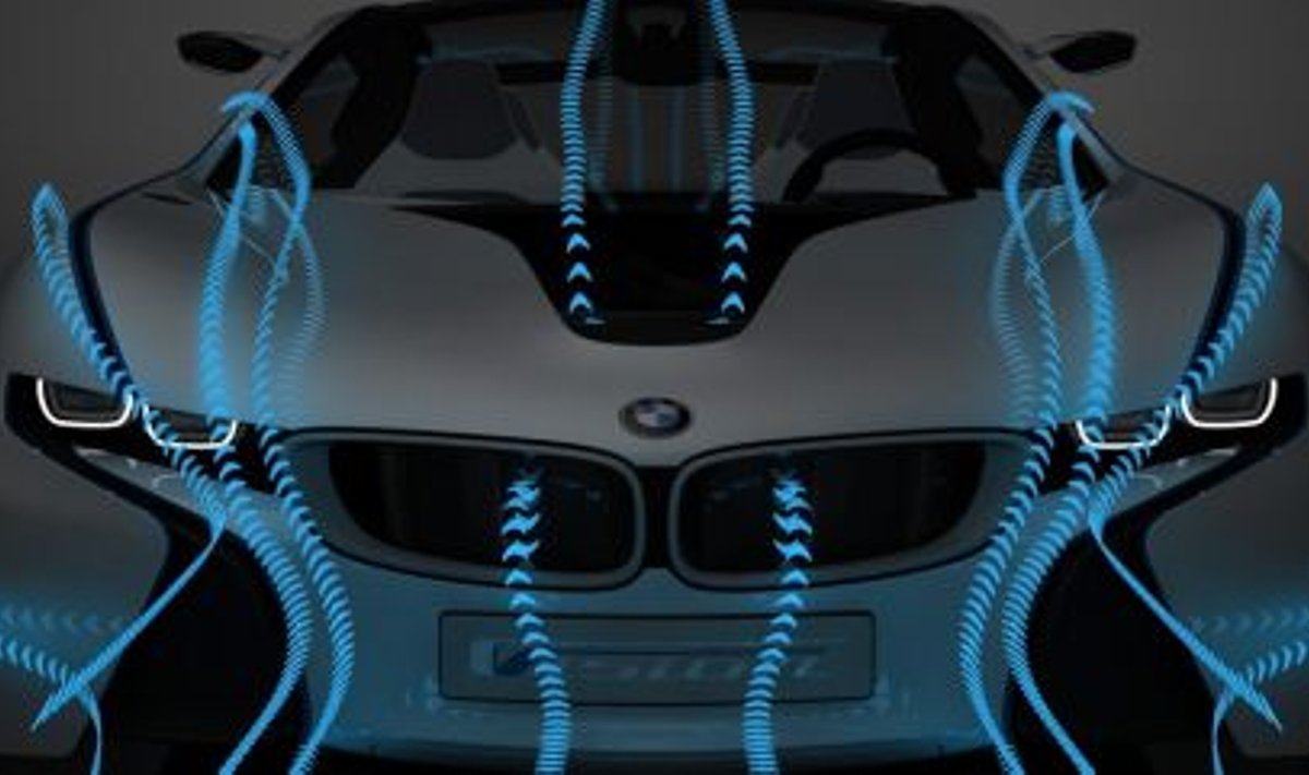 BMW Vision EfficientDynamics Concept - sinine, aga säästilk