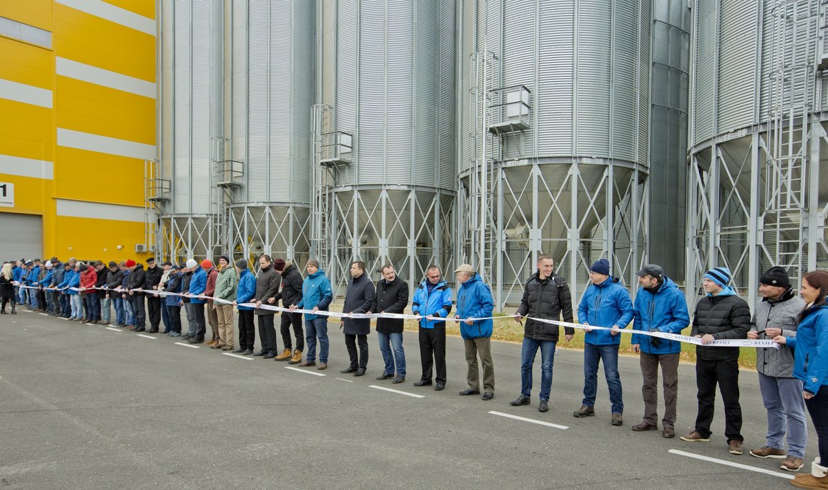 Rõngus avati pidulikult Lõuna-Eesti suurim, KEVILI viljaterminal