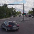 VIDEO: Audi juht ei suuda Tallinna-Tartu maanteel rohelist tuld ära oodata