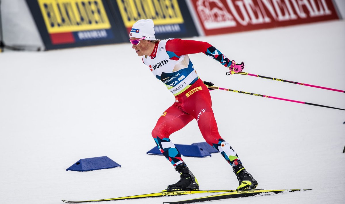 Johannes Hösflot Kläbo teenis Falunis teise võidu.