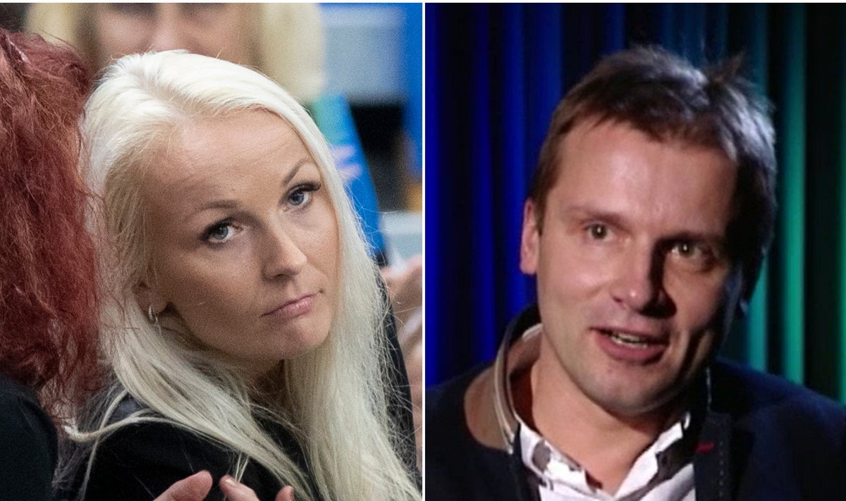SAHKER-MAHKER: Endised elukaaslased Helen Juhaste ja Martin Künnap on mässitud Keskerakonna segastesse rahastamisasjadesse.