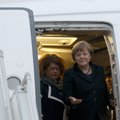 Liidukantsler Merkeli hullumeelne nädal: 20 000 lennukilomeetrit ja magamata ööd