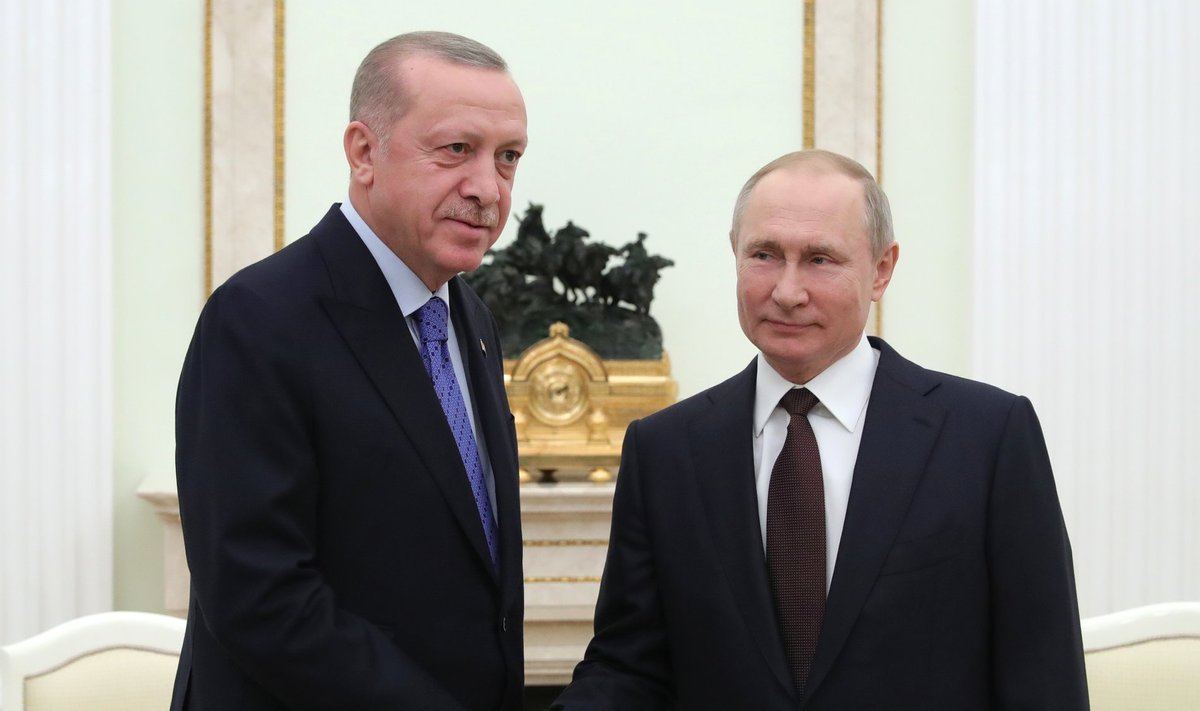 Presidents of Russia and Turkey meet for talks in Moscow