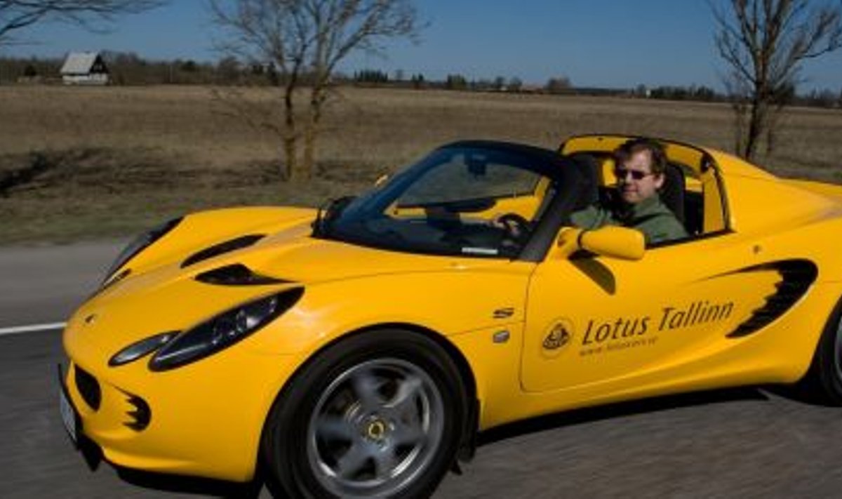Lotus Elise S pakub puristlikemaid sportautokogemusi, foto Ilmar Saabas