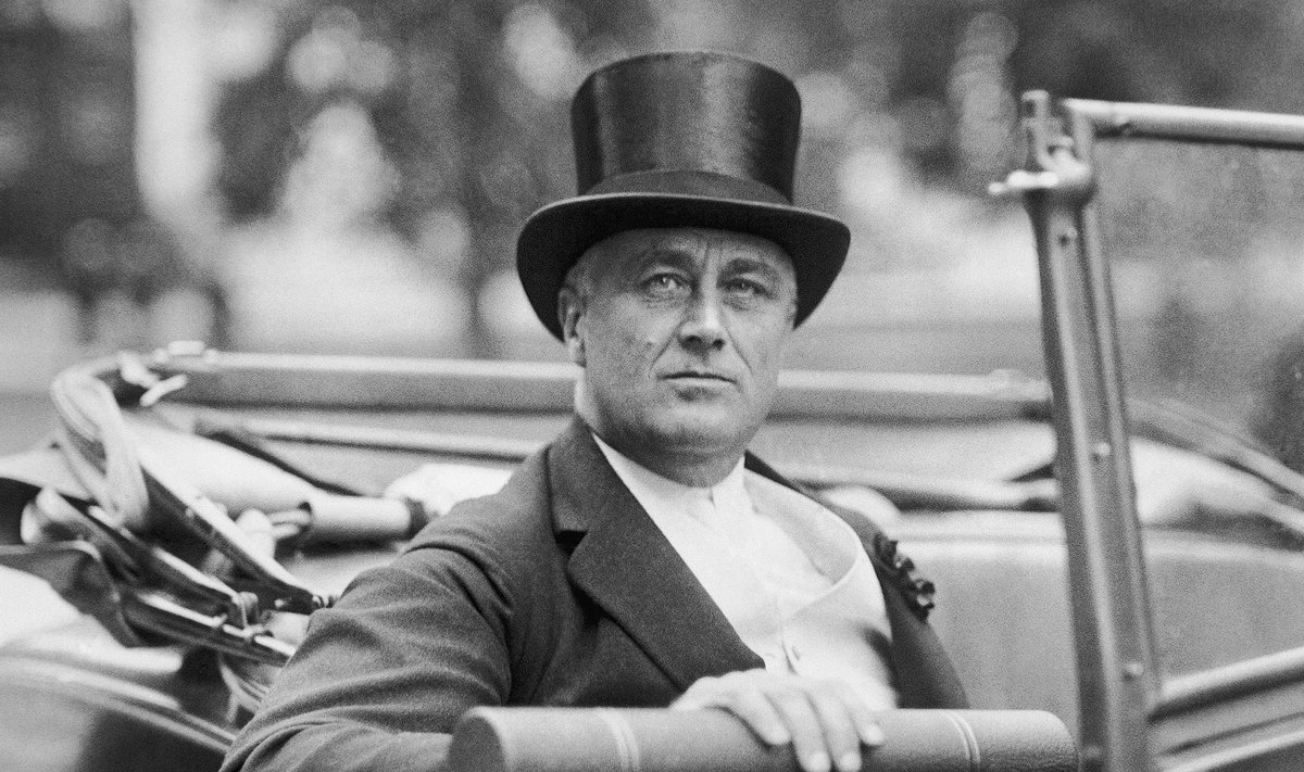 EESTI JUURTEGA: USA president aastatel 1933–1945 Franklin Delano Roosevelt.