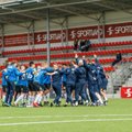 Молодежная сборная Эстонии по футболу вышла с первого места в элитный отборочный раунд