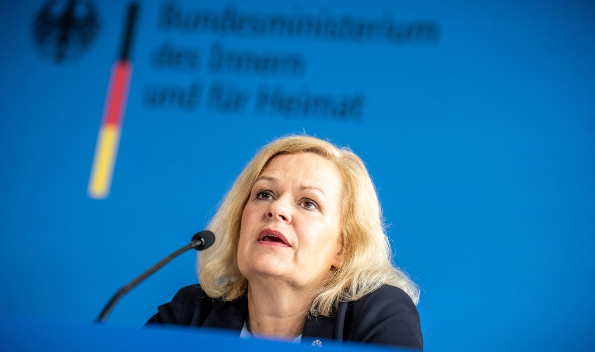 Saksamaa siseminister Nancy Faeser