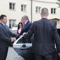 FOTOD | Gruusia president Giorgi Margvelašvili kohtus Jüri Ratasega