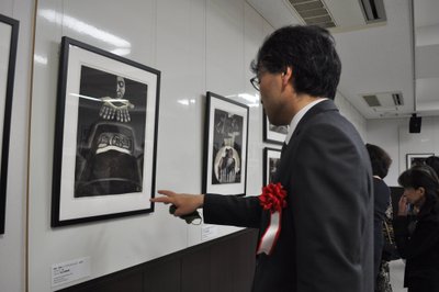 Kaljo Põllu näituse avamine Jaapanis