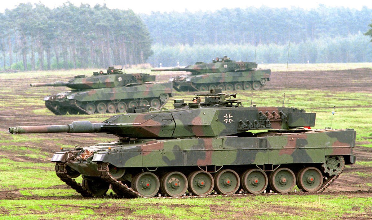 Leopard 2 A5 tankid. Foto: Bundeswehr