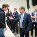 BLOGI JA FOTOD: Eesti ja Soome presidendid andsid üheskoos Viljandi gümnaasiumis koolitunni