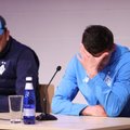 Dinamo poolkaitsja pressikonverentsil pisarsilmi: loodan, et see kohutav õudusunenägu lõppeb peagi