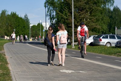 Пешеходно-велосипедные дорожки 2014-2020