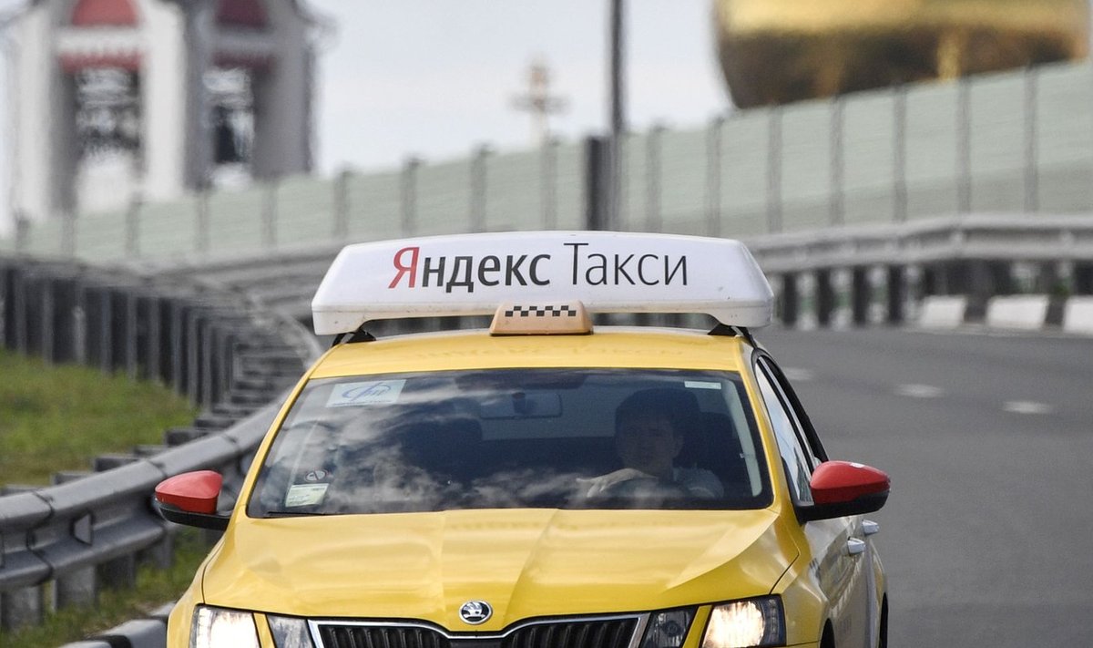 Yandex Taxi. 