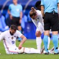 Griezmanni iluvärav aitas Prantsusmaa võidule, Benzema sai vigastada