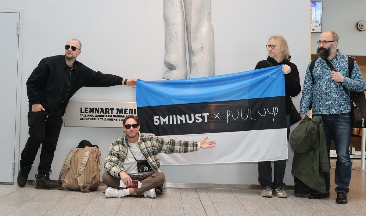 5Miinust ja Puuluup Tallinna lennujaamas