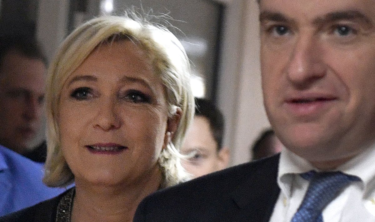 Marine Le Pen ja Leonid Slutski