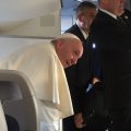 FOTOD JA VIDEO LENNUKIST | Arrivederci, Leedu! Paavst on pardal ja alustas lendu Eestisse