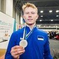 ФОТО | Эстонский фехтовальщик завоевал серебряную медаль на домашнем чемпионате Европы среди юниоров