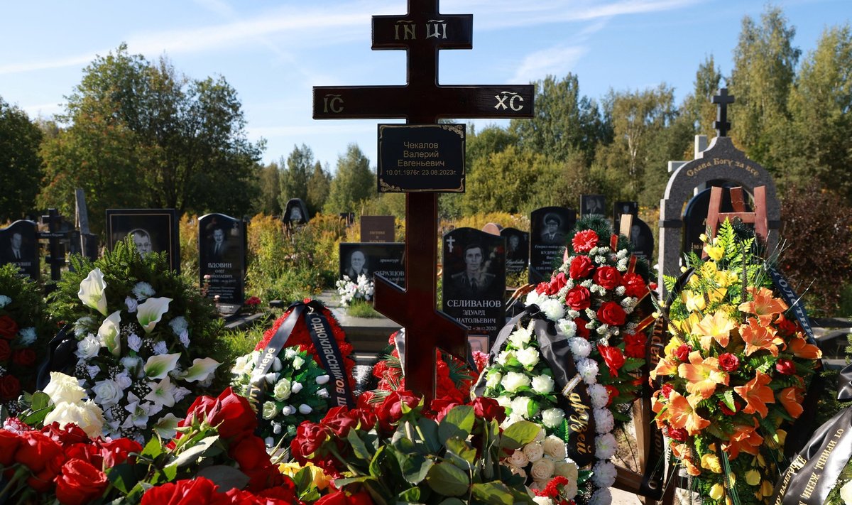UKRAINE-CRISIS/WAGNER-CHEKALOV-FUNERAL