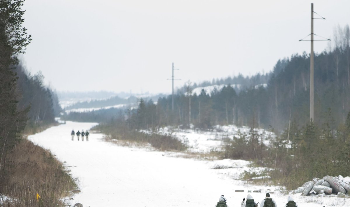 Sõjalis-sportlik patrullvõistlus "Utria Dessant 2018" toimus Jõhvi lähistel 20 korda. Piltidel Kaitseliidu Tallinnamaleva Meredivsjoni võistkond. 