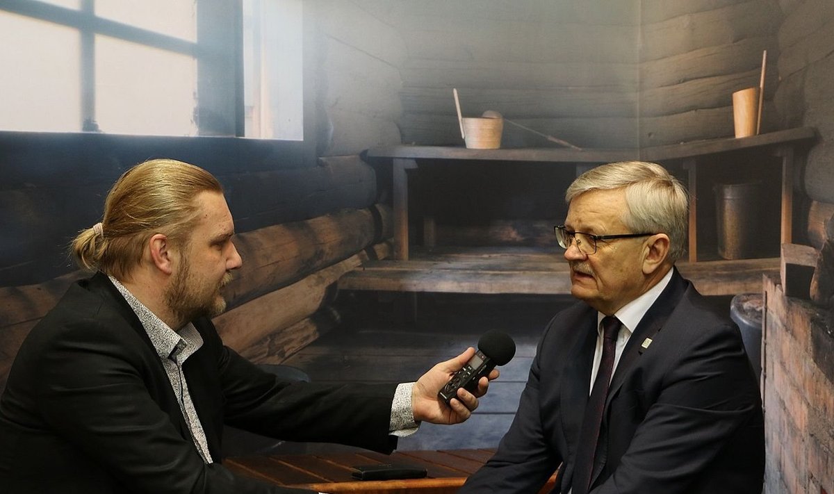 Intervjuu maaeluminister Tarmo Tammega virtuaalses suitsusaunas.