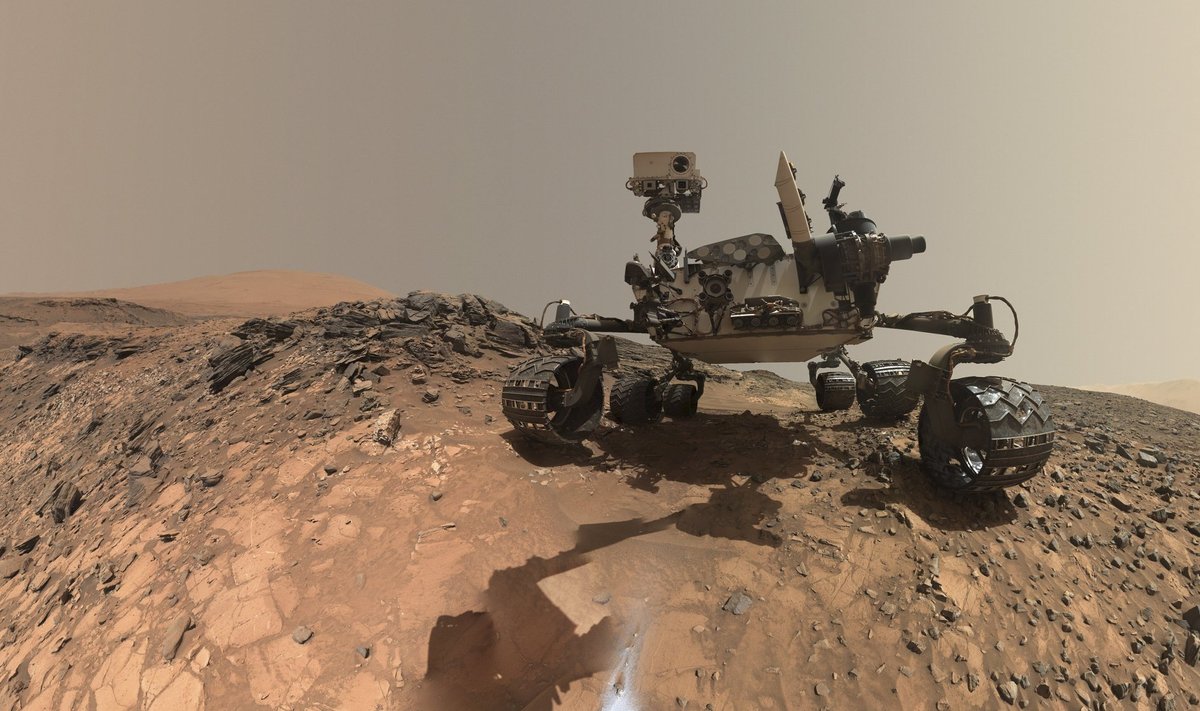 Marsikulgur Curiosity pole oma asukohas veel vett leidnud.