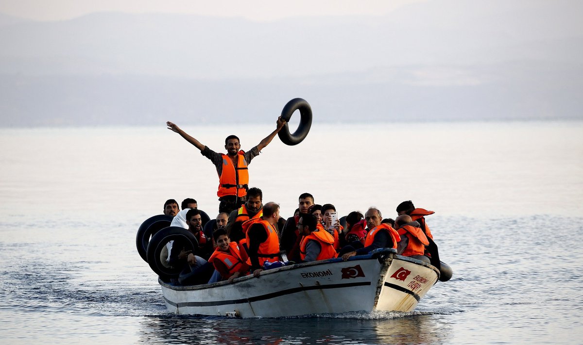 Süüria põgenikud saabuvad Kreekasse