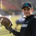 Kolm aastat ameerika jalgpalli mänginud noor eestlane koputab USA tippülikoolide ustele