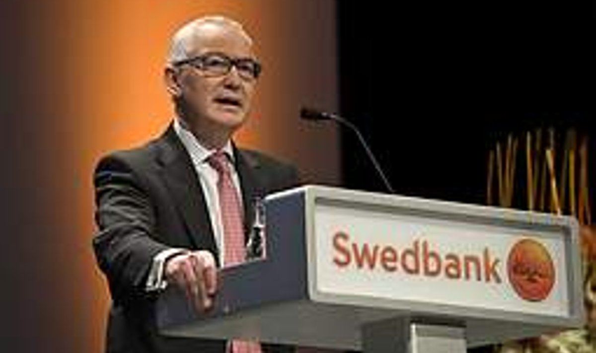 LANGEV TÄHT: Rootsi avalikkuse jaoks on Swedbanki hädade üks peasüüdlasi panganõukogu esimees Carl Eric Stålberg, kes soosis aktiivset äri Baltimaades. Scanpix Sweden