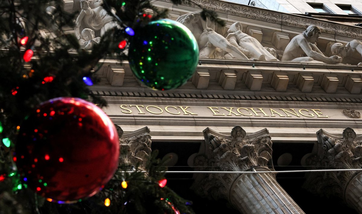 Kui Tallinna börsil läheb taas kauplemiseks 27. detsembril, siis USA-s on pühade paus lühem. Aktsiatega kaubeldakse ka 26. detsembril.