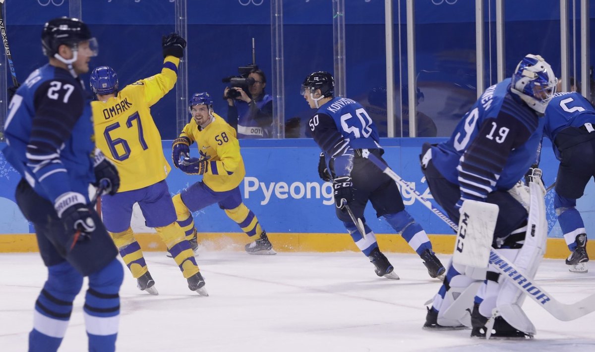 Soome vs Rootsi jäähoki