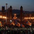 FOTO ja VIDEO | Tuhanded katalaanid avaldasid iseseisvusreferendumi eel sellele toetust