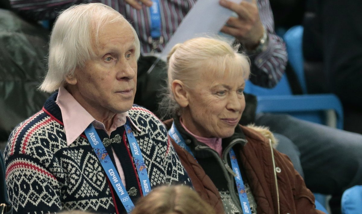 Ludmila Belousova ja Oleg Protopopov Sotši olümpial