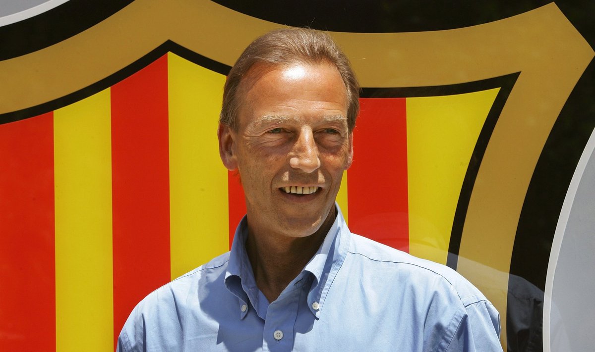 Johan Neeskens 2006. aastal Barcelona abitreenerina.