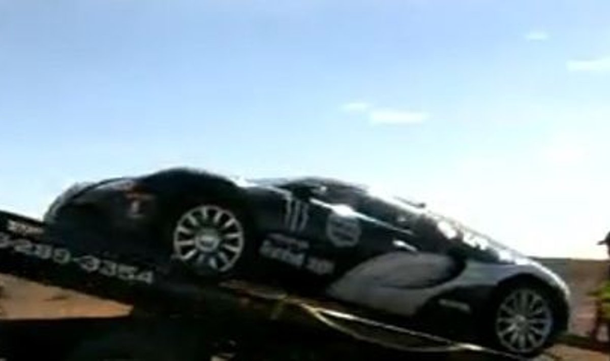 Gumball 3000 kihutamisel osalenud Bugatti Veyron konfiskeeriti