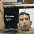 Michael Phelps kerkis eile 2168 aasta vanuse rekordiga ühele pulgale