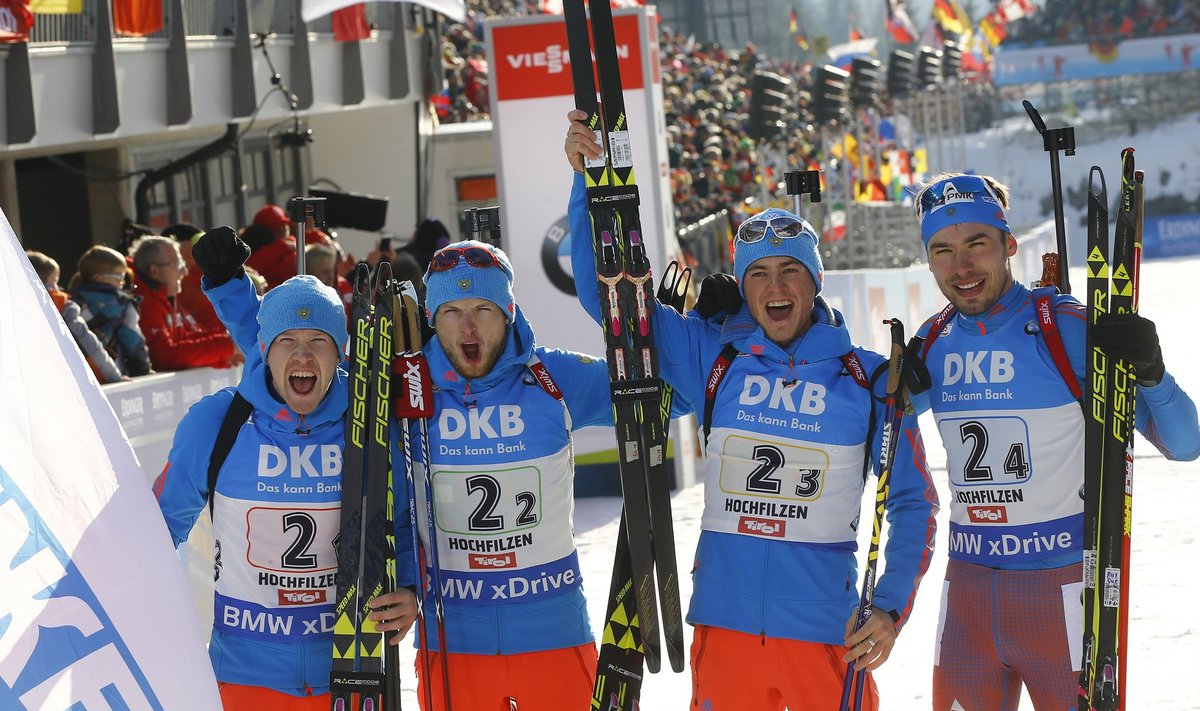 Biathlon - IBU World Championships Hochfilzen - Men 4 x 7.5 km Relay