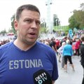 DELFI VIDEO JA FOTOD | Peaminister Jüri Ratas läbis Tallinna Sügisjooksu, tunni piir jäi napilt alistamata