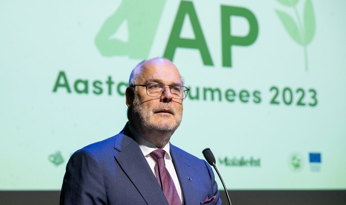 President karis konverentsil "Aasta Põllumees 2023"