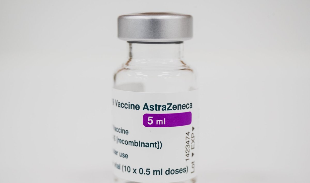 AstraZeneca vaktsiini Vaxzevria viaal