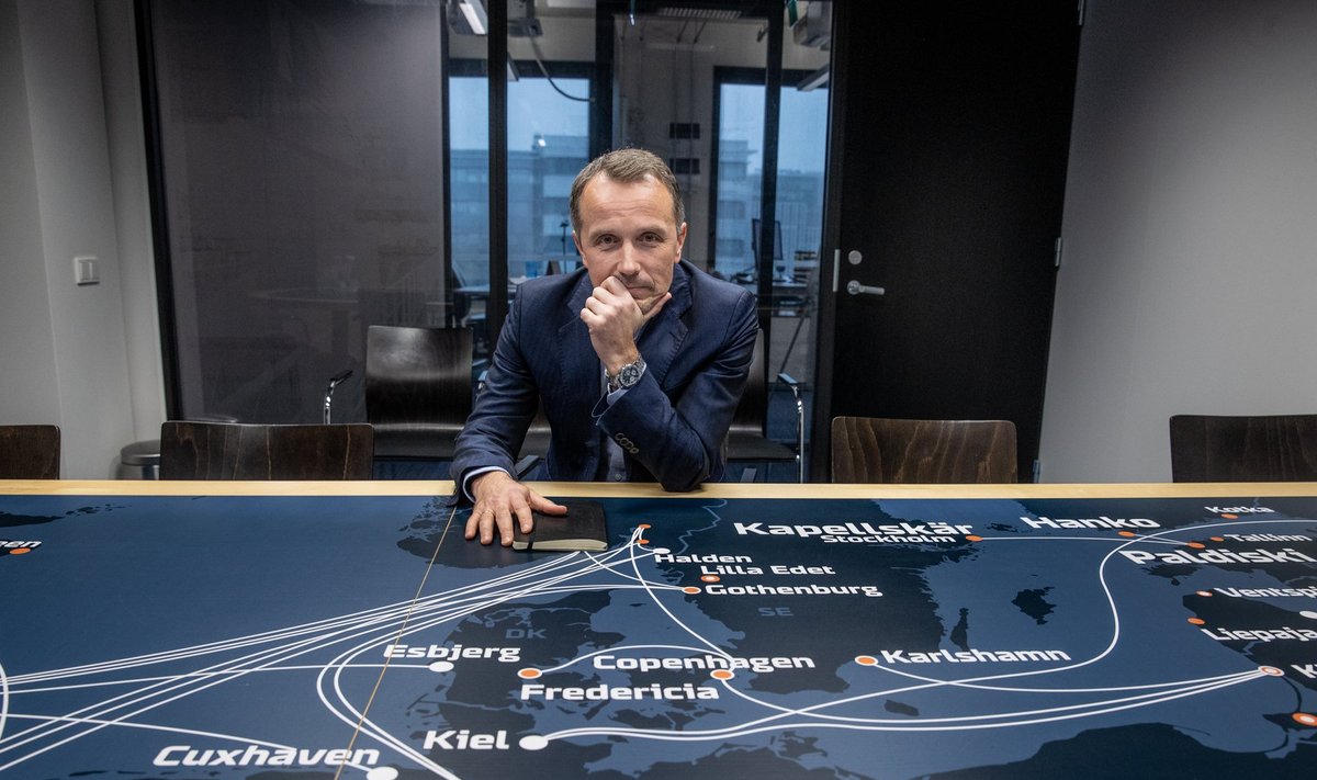 Peeter Ojasaar juhib Euroopa suurima parvlaevafirma Eesti üksust.
