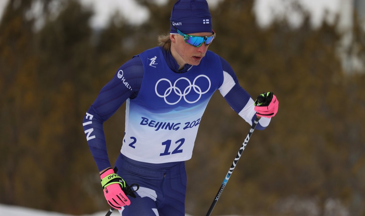 Remi Lindholm 2022. aasta Pekingi olümpiamängudel.