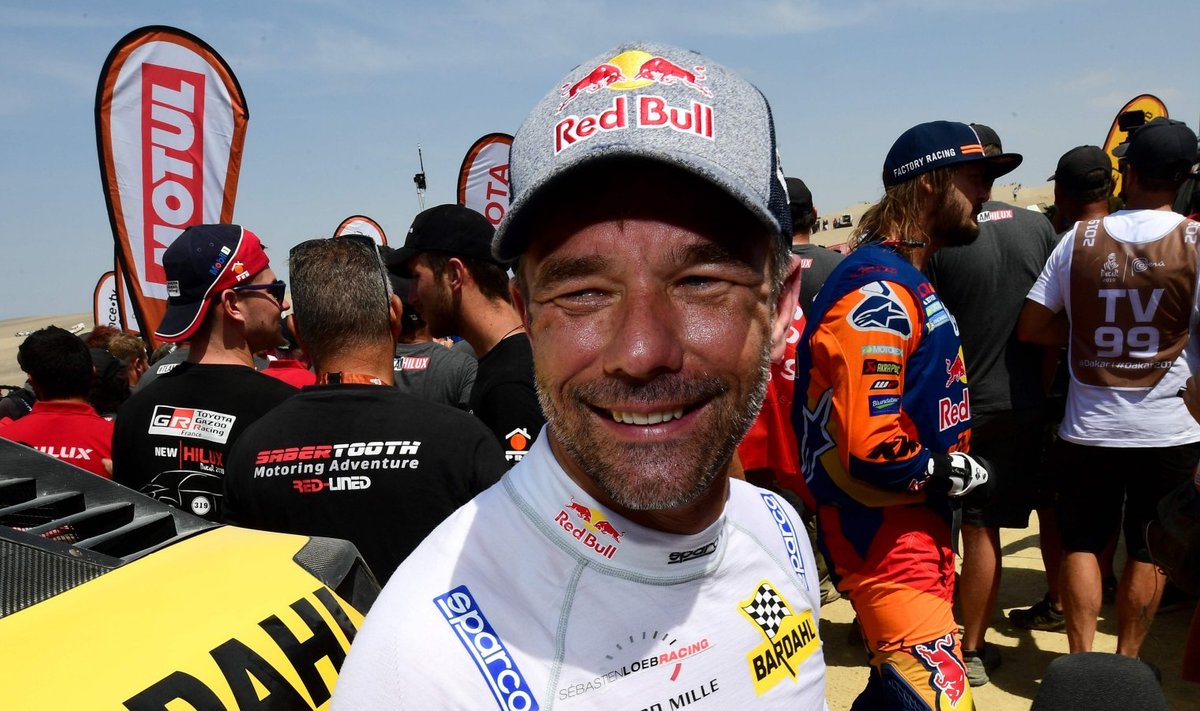 Sebastien Loeb Dakari rallil