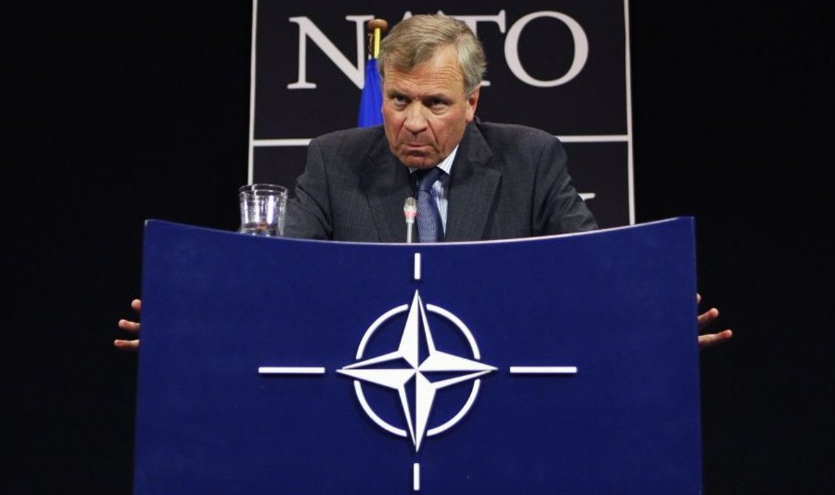 NATO peasekretär Jakob Gijsbert de Hoop Scheffer.