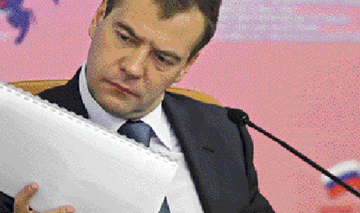 Venemaa president Medvedev teadis oma nuhkidest ilmselt nii mõndagi.