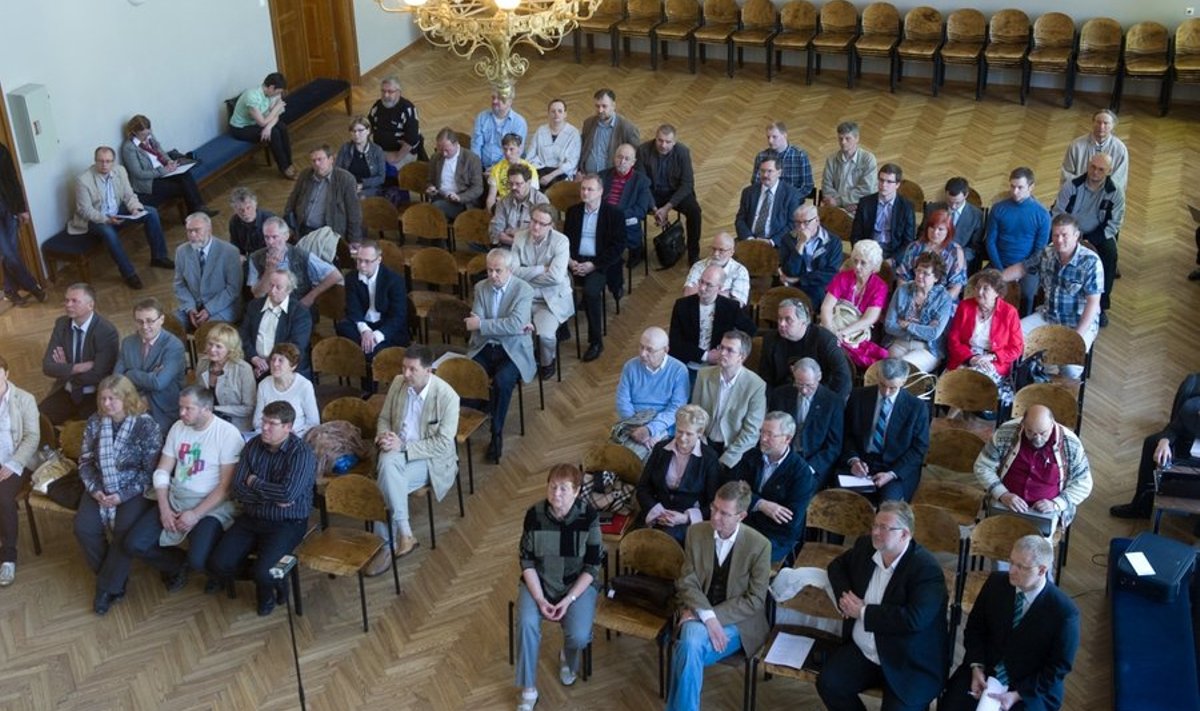 MTÜ Vaba Isamaaline Kodanik peab Tallinna reaalkooli saalis oma esimese volikogu