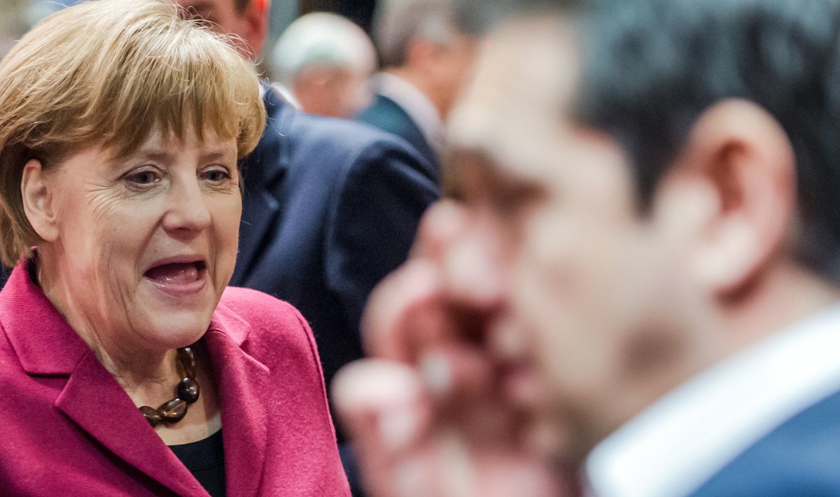 Saksamaa kantsler Angela Merkel Ülemkogul
