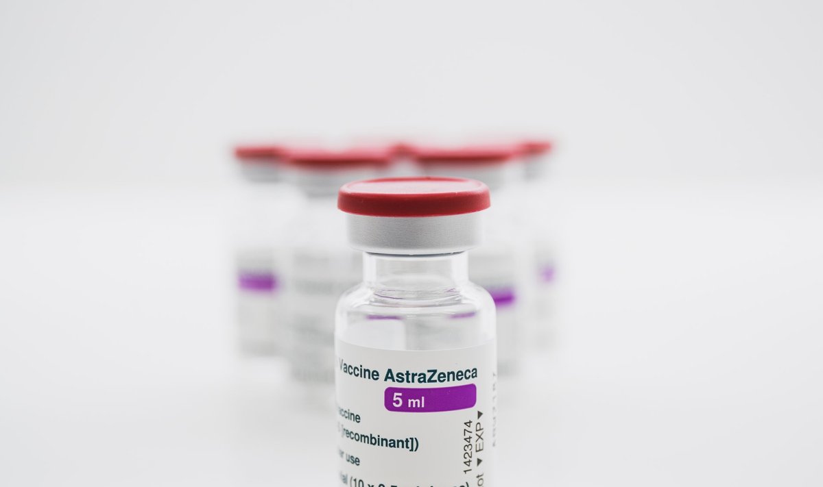 AstraZeneca vaktsiini Vaxzevria viaalid
