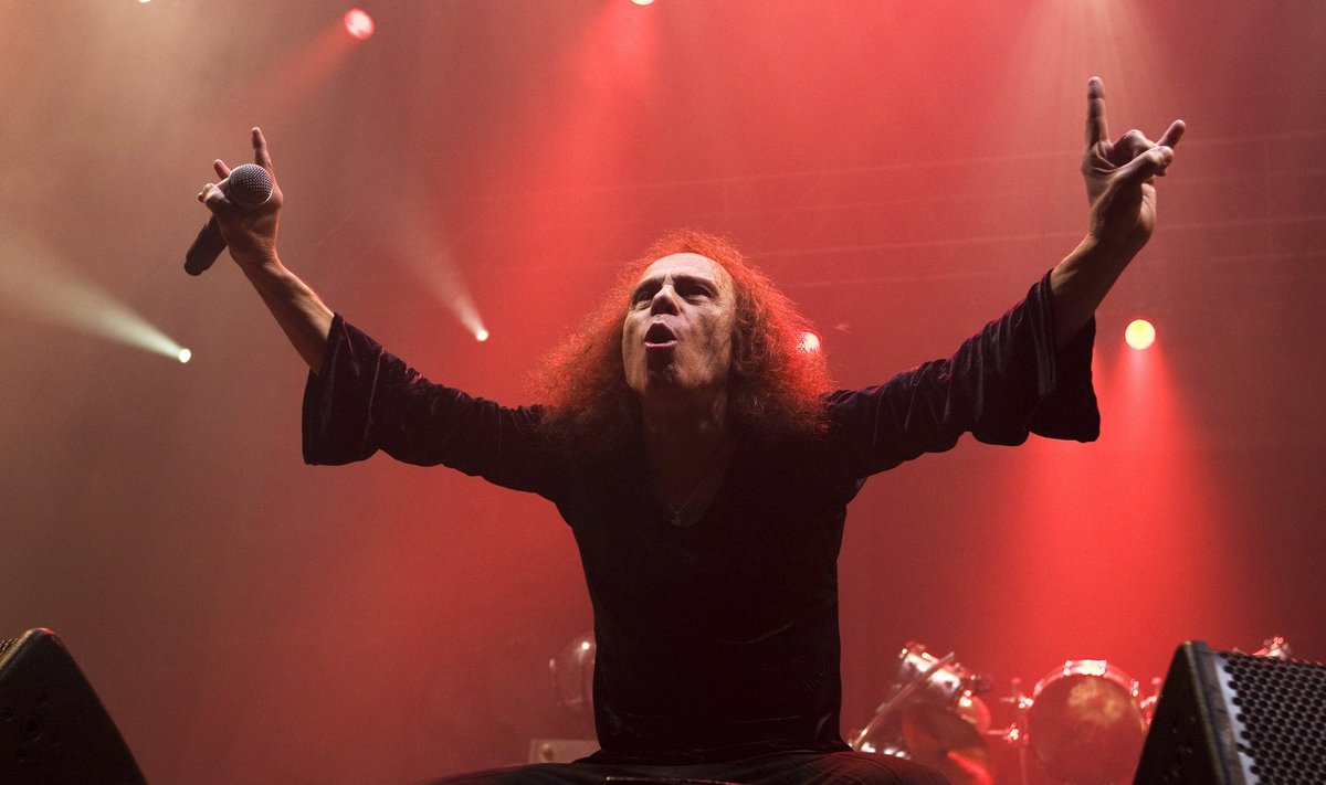 SHOW LÄHEB EDASI: 6. juunist algab USAs tuur, kus raskerokibändi Dio endised liikmed astuvad üles koos Dio asutaja ja esilaulja Ronnie James Dio hologrammiga. Õige Dio (pildil) suri 2010. aastal vähki.